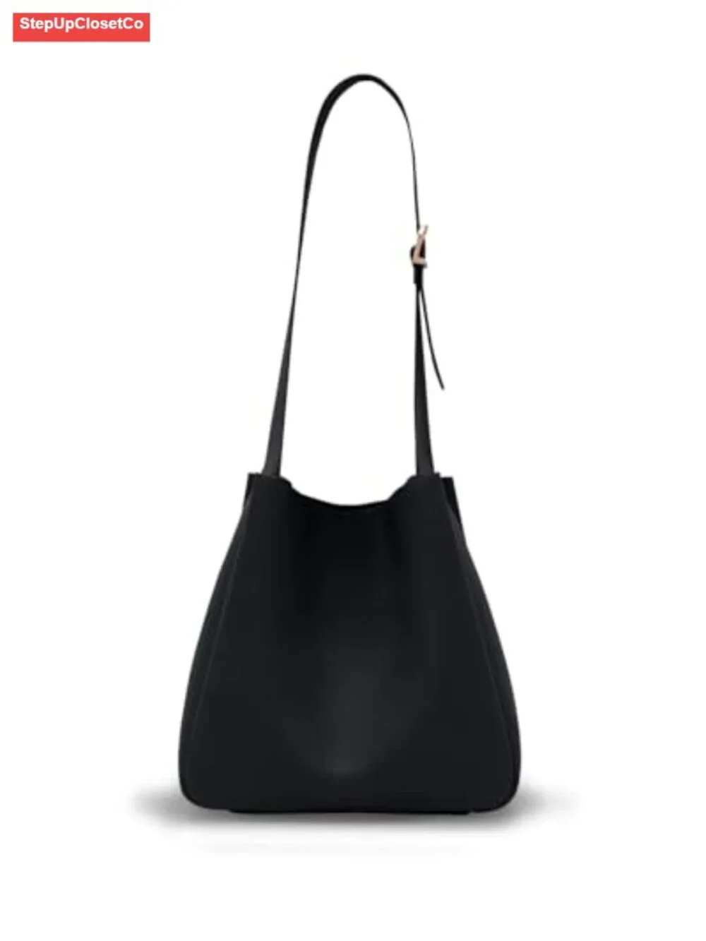 Slouchy Hobo Tote Bag Vegan PU Leather Medium Shoulder Purse